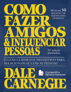 como fazer amigos e influenciar pessoas